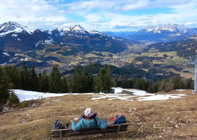 Blick zum Wilden Kaiser