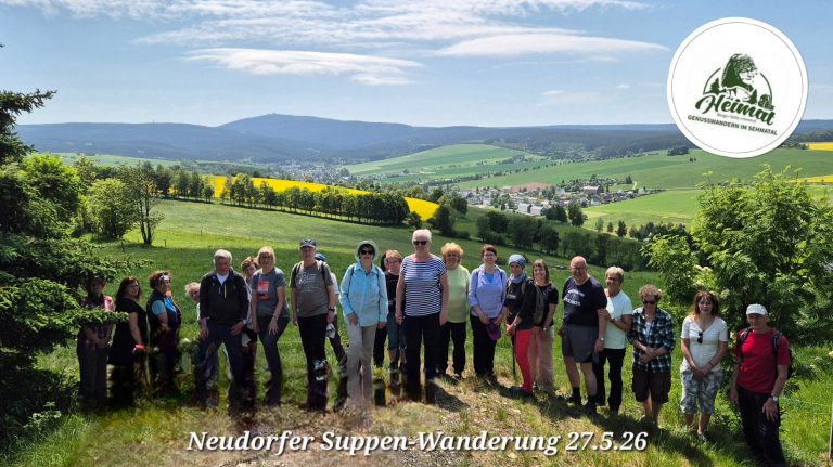 Neudorfer Suppenwanderung Wandern im Sehmatal