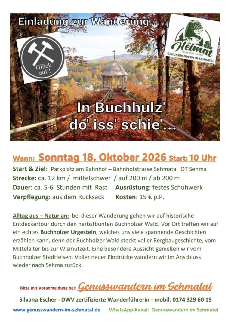 Bergbaugeschichte Wandern im Buchholzer Wald