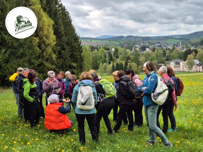 Wildkräuter-Wanderung Wandern im Erzgebirge