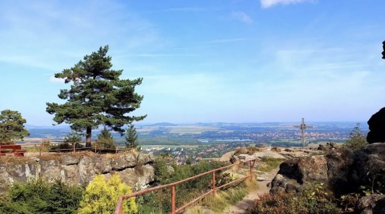 Blick ins Dreiländereck