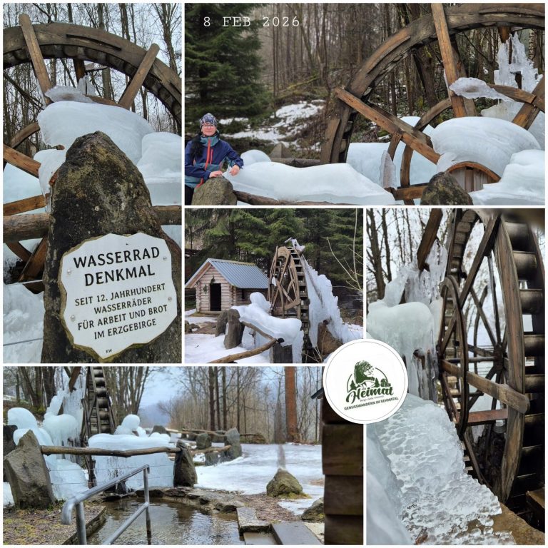 Eiszauber am Wasserrad