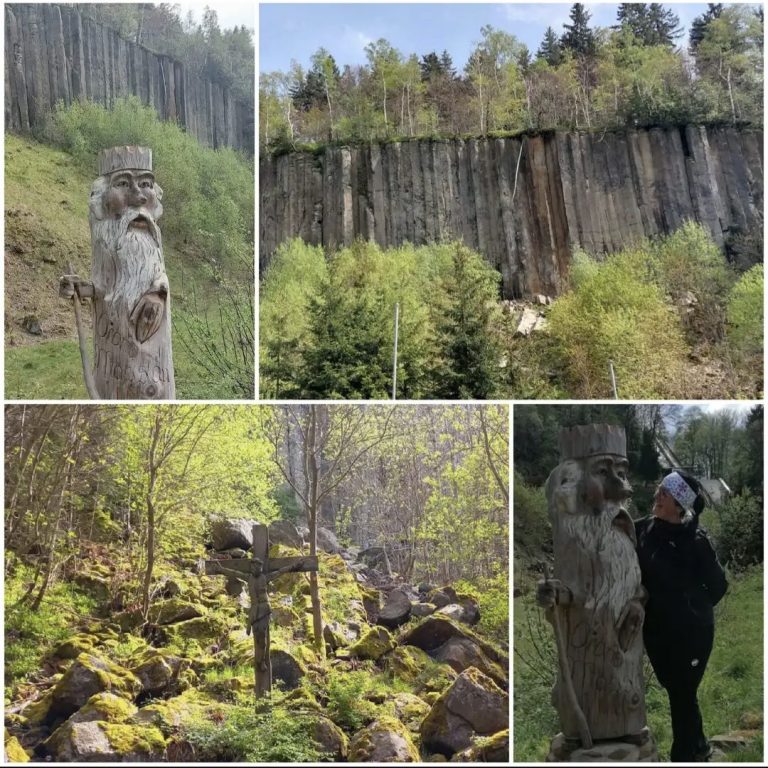 Zwergenkönig Oronomassan Scheibenberger Basaltsäulen