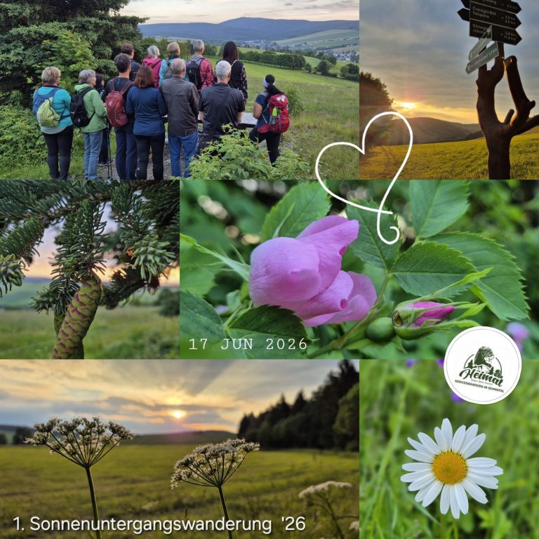 Sonnenuntergangswanderung Sonnenuntergangswanderung
