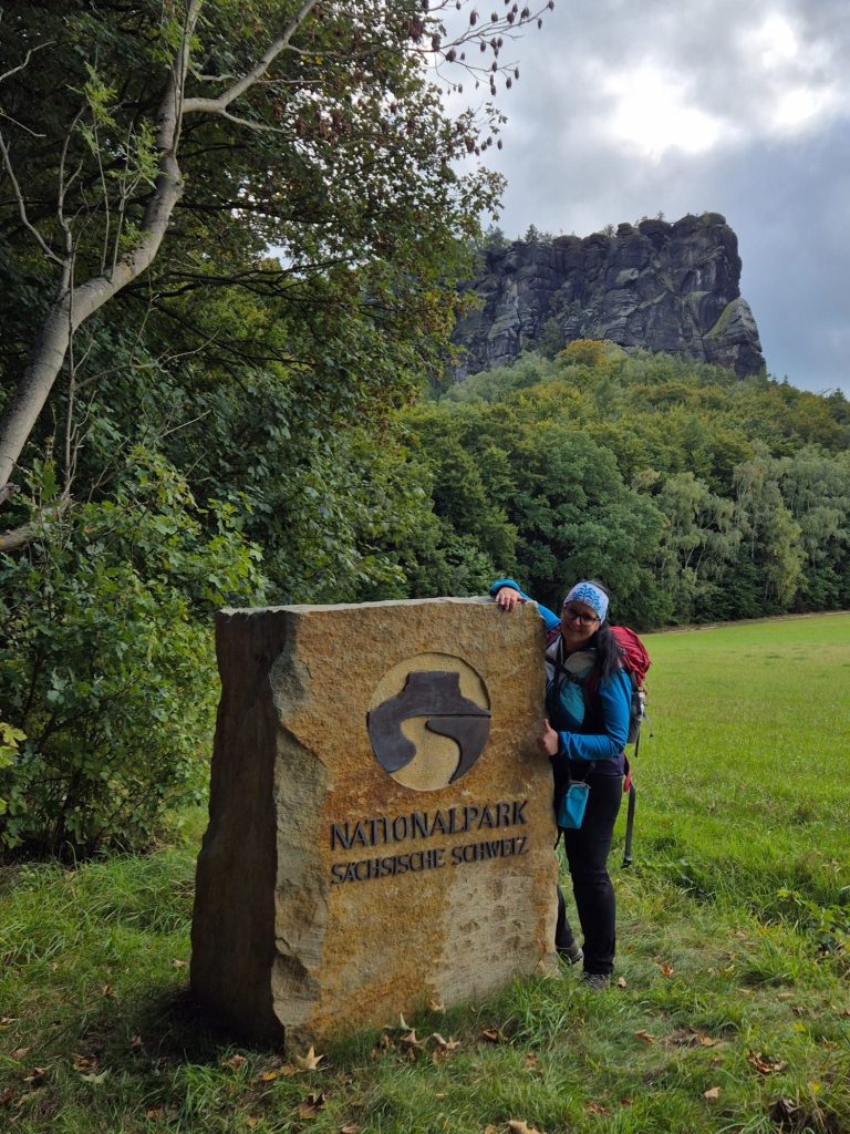 Am Nationalpark-Stein