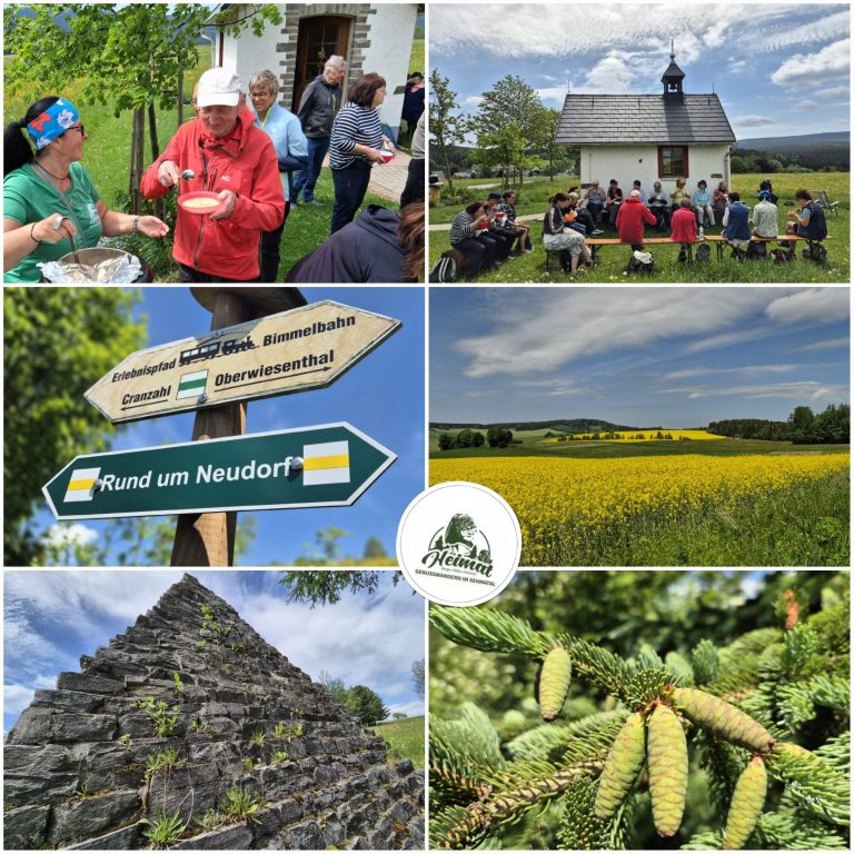 Neudorfer Panoramatour Wandern im Erzgebirge