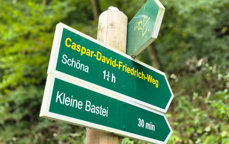 Auf dem Caspar-David-Friedrich-Weg