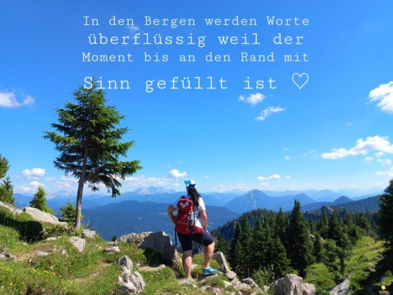 Bergglück am Fuße der Kampenwand Bergglück am Fuße der Kampenwand