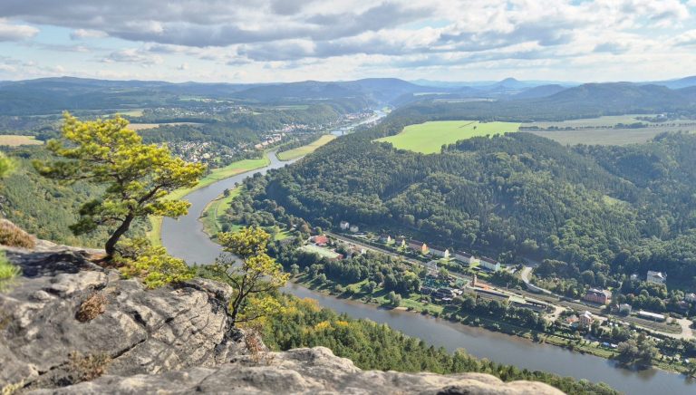 Blick vom Lilienstein