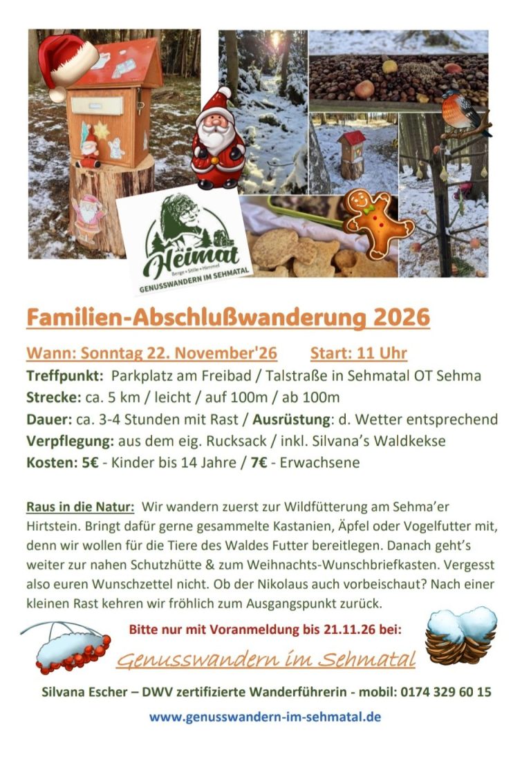 Familienabschlußwanderung